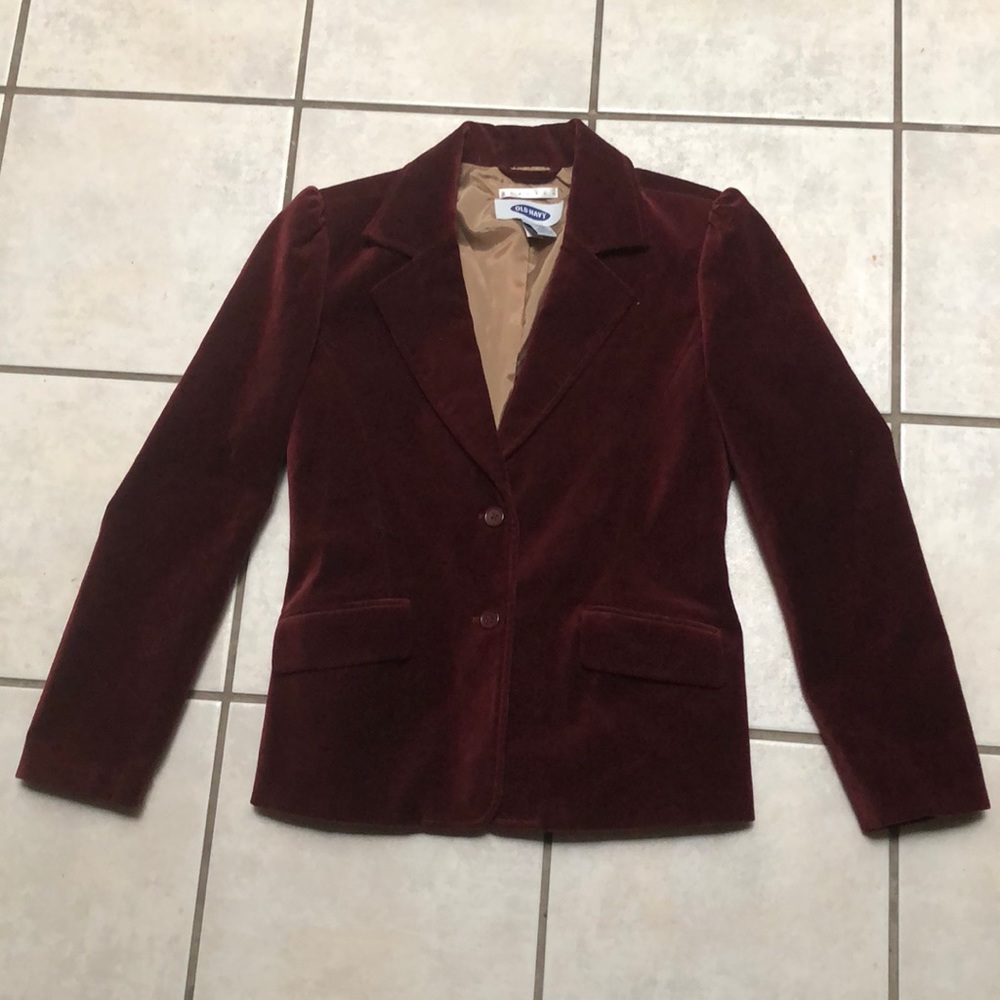 Old Navy Velvet Blazer